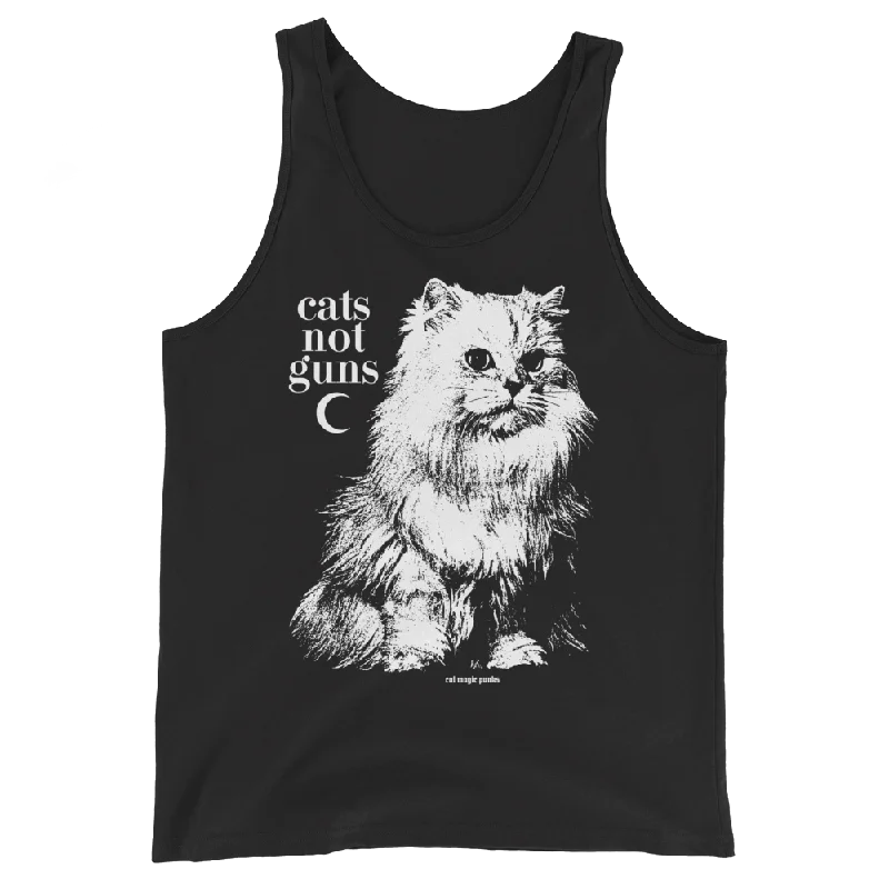 CATS NOT GUNS Unisex Tank Top