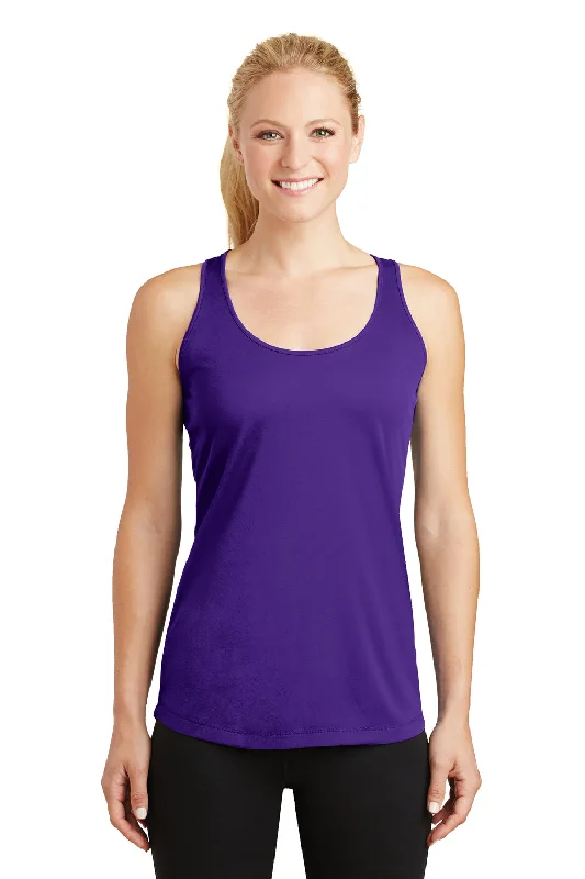 Sport-Tek Womens Competitor Moisture Wicking Tank Top - Purple