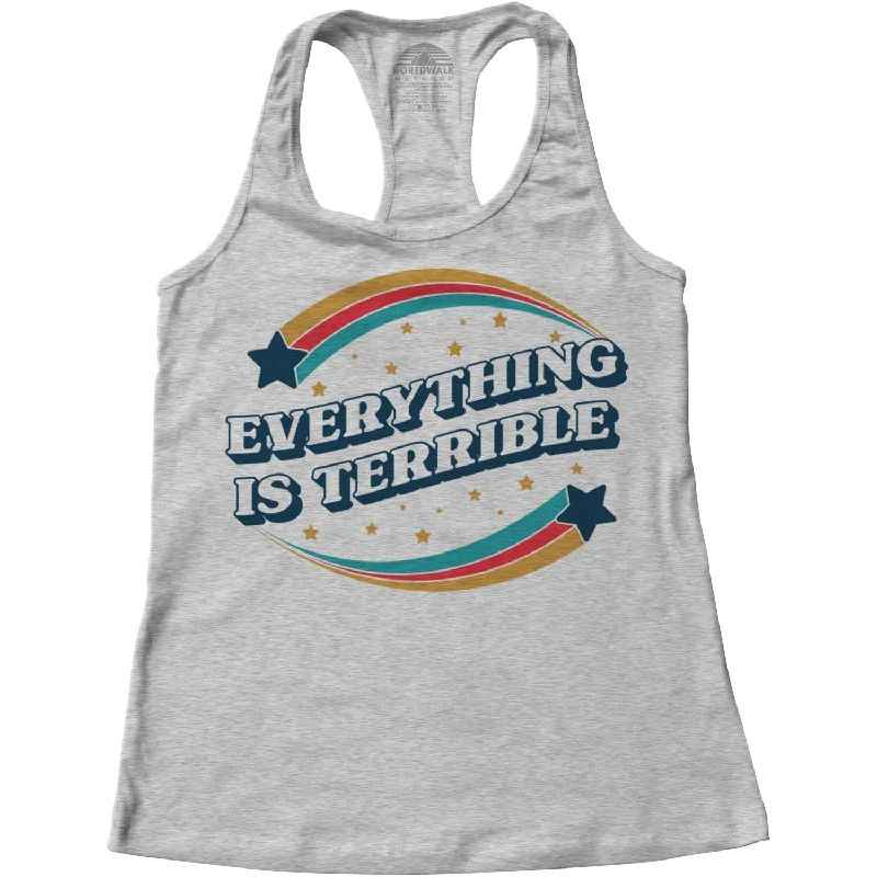 Women's Everything is Terrible Racerback Tank Top