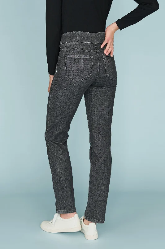 Bengajean® Full Length Straight Leg - Deep Grey