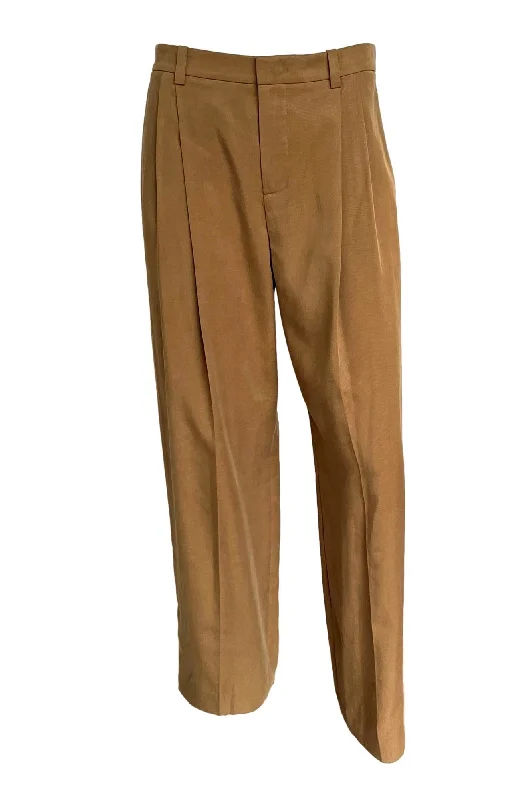 Drop Waist Pleated Trouser