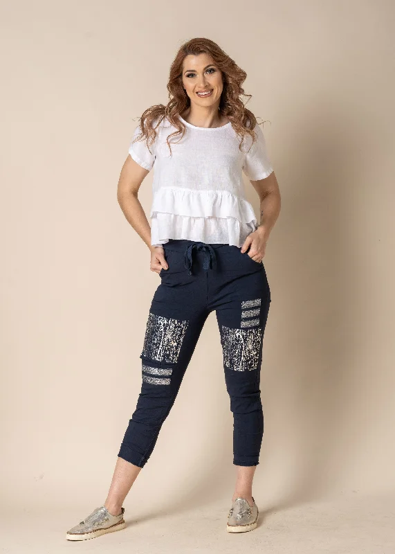 Silvana Pants in Navy