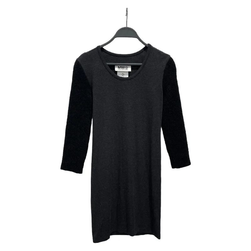 MM6/LS Dress/XS/GRY/