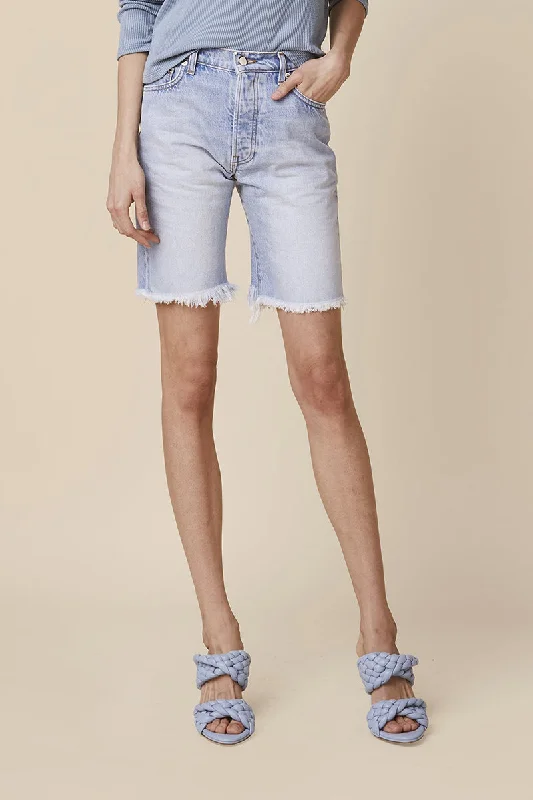 Freya Denim Shorts in Indigo