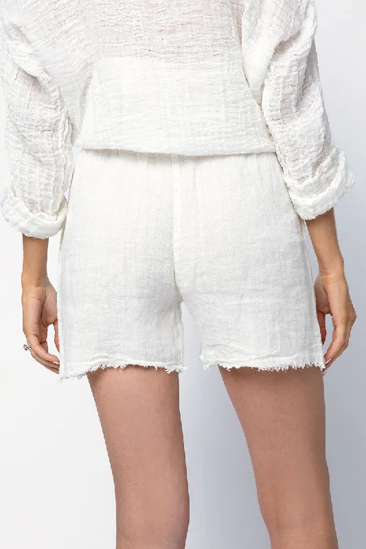 Linen Tela Country Short in Latte